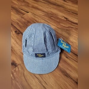 Vintage Baby B'Gosh Train Conductor Engineer Hat, Cap, New With Tags